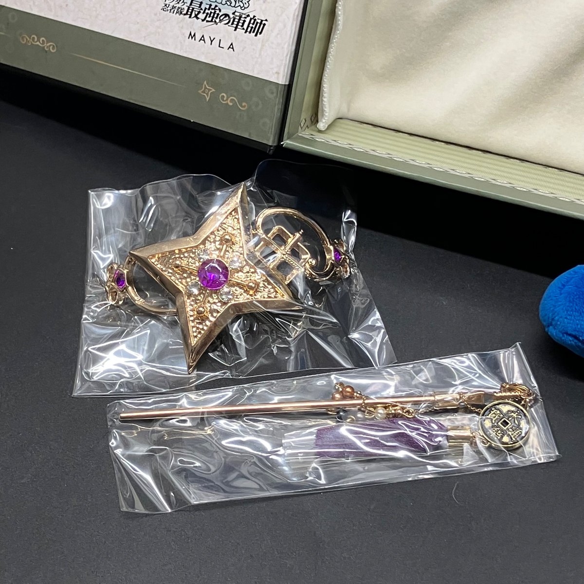 忍たま乱太郎 MAYLA 簪 四年生 箱付き 忍たま乱太郎】 MAYLA マイラ 忍たま乱太郎 アイコニックヘアオブジェ