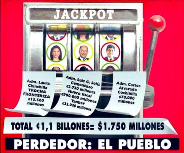¿De dónde habrán salido tantos millones para la campaña política de un partido muerto? 🤔

¡Mas claro ni el agua! 

#PACNuncaMás 🚫