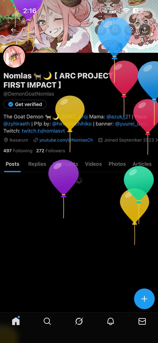 Nomlas 🐐🌙 【 ARC PROJECT FIRST IMPACT 】 tweet media