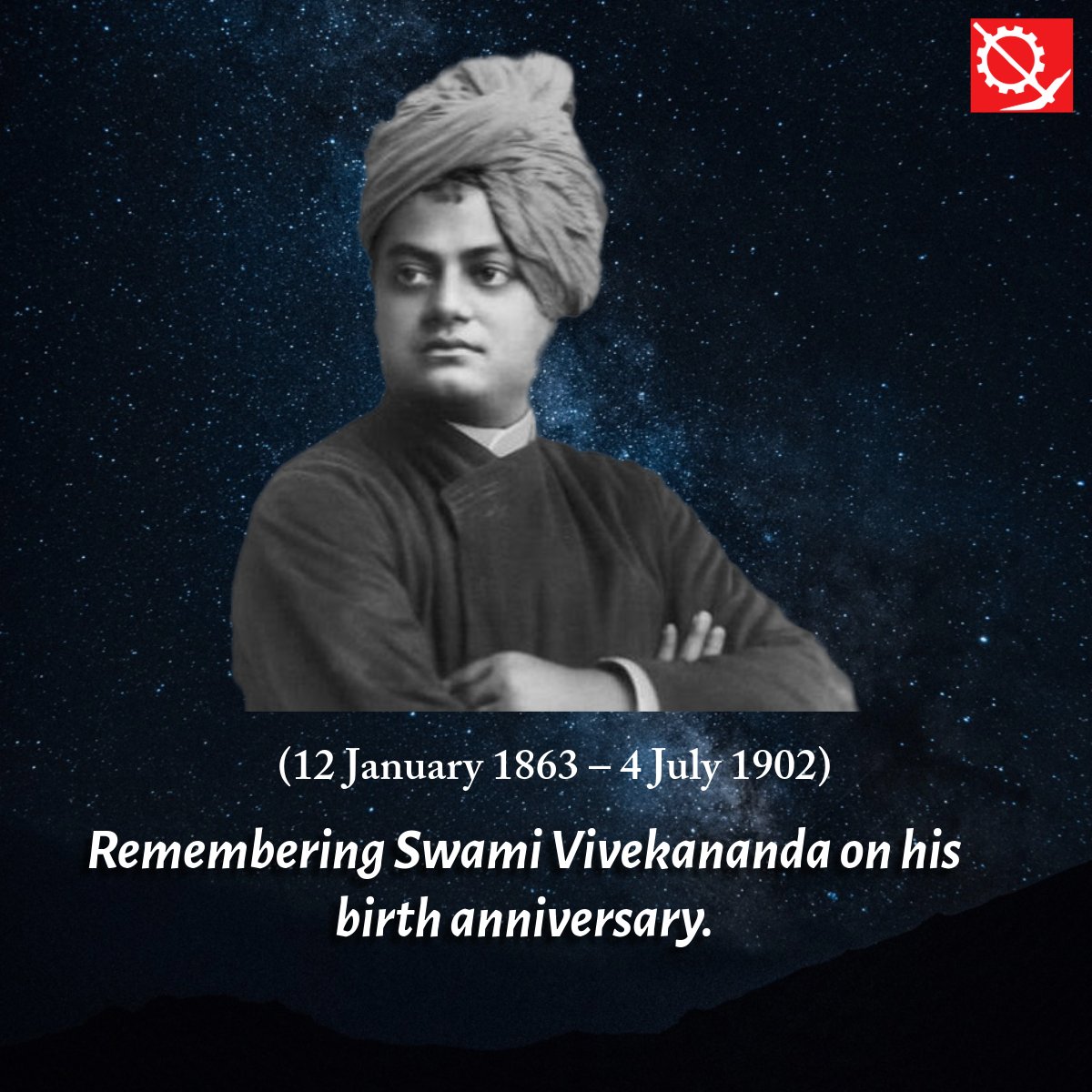 "So long as the millions live in hunger and ignorance, I hold every person a traitor who, having been educated at their expense, pays not the least heed to them!"
-Swami Vivekananda
 #SwamiVivekananda