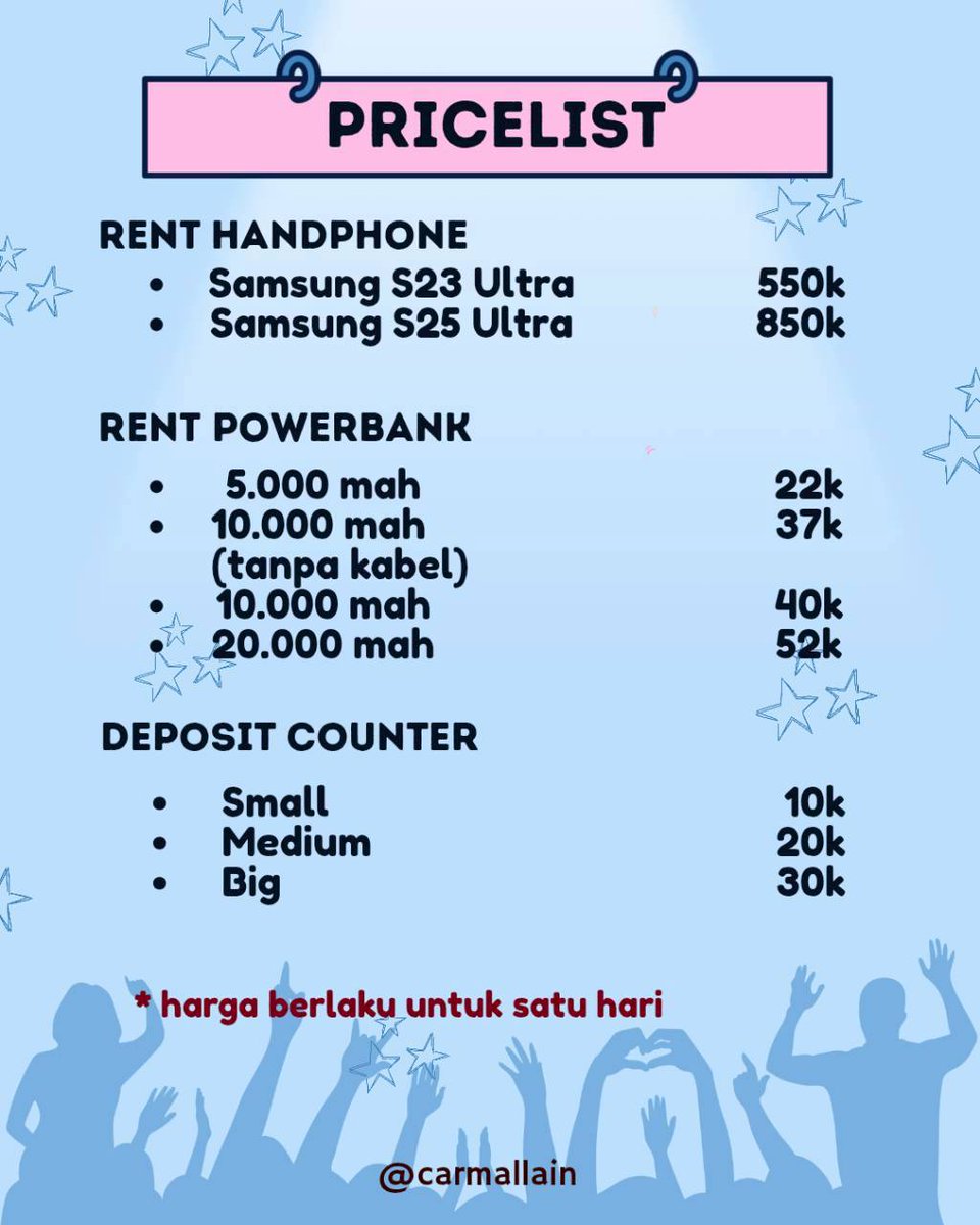 Rent HP Powerbank Jastip | WA Only DM error tweet media