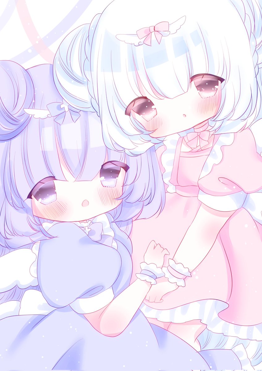 tsukimi_motiusa's tweet image. SugarAngel໒꒱°*。
 #illustration  #創作イラスト  #OC