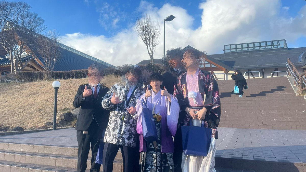 nercc's tweet image. 成人式楽しかった🤩