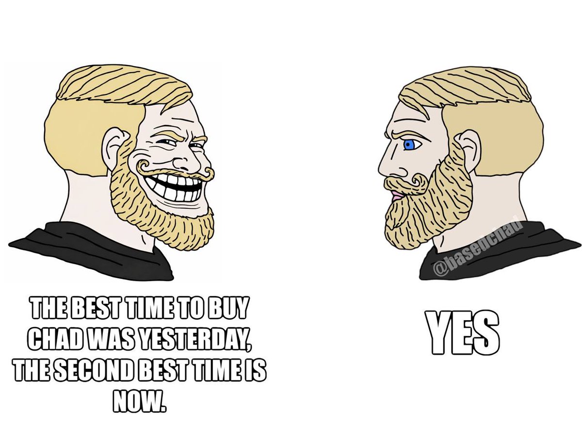 basedchad's tweet image. New template, who dis