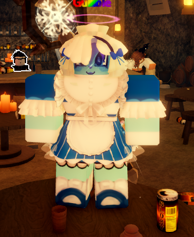 CommanderCarmia's tweet photo. @A1P1yuri @nETTY_Spook heres the tisha cosplay i made with it :heart: i made a face for it https://t.co/PGjpB3IINR