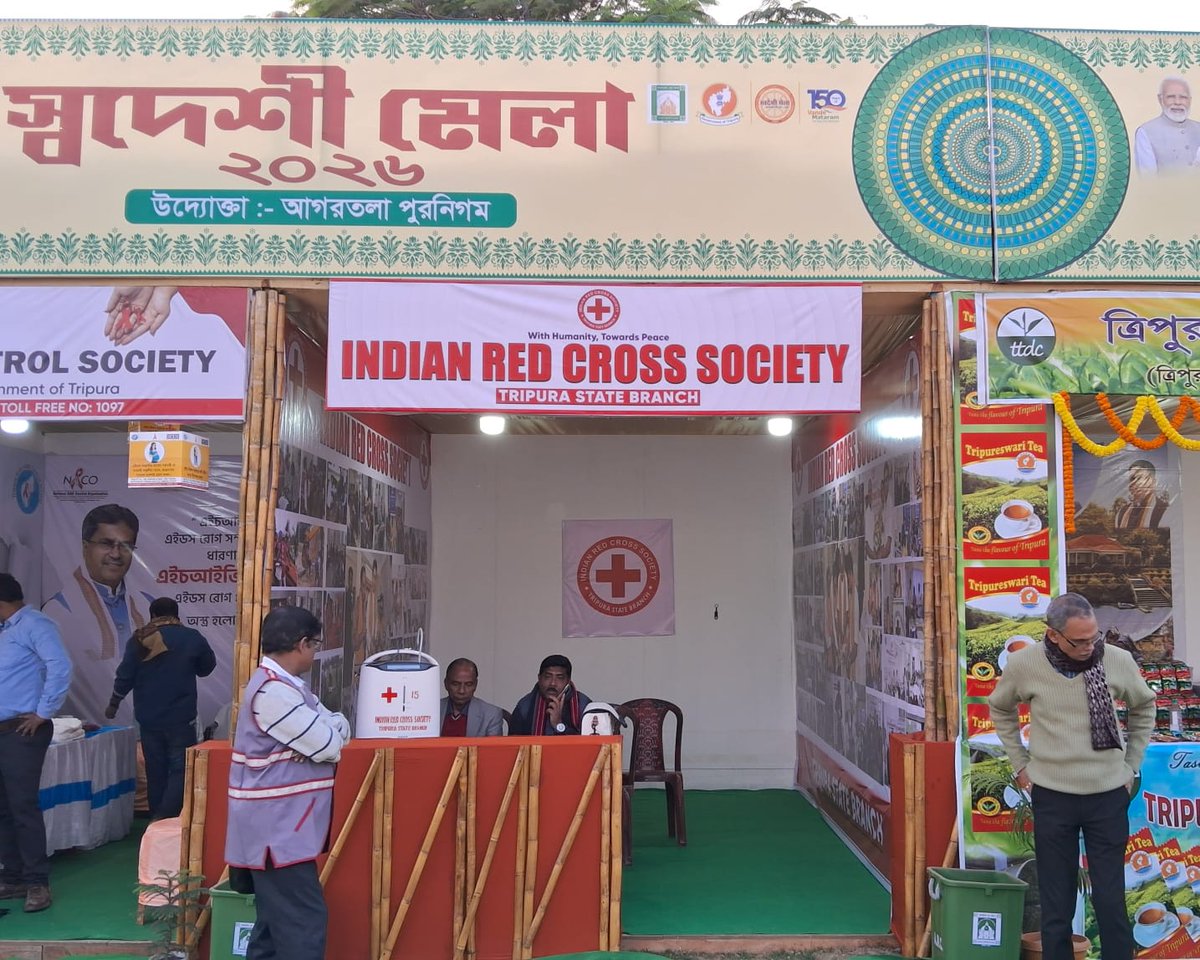 Indian Red Cross Society (Tripura) tweet media
