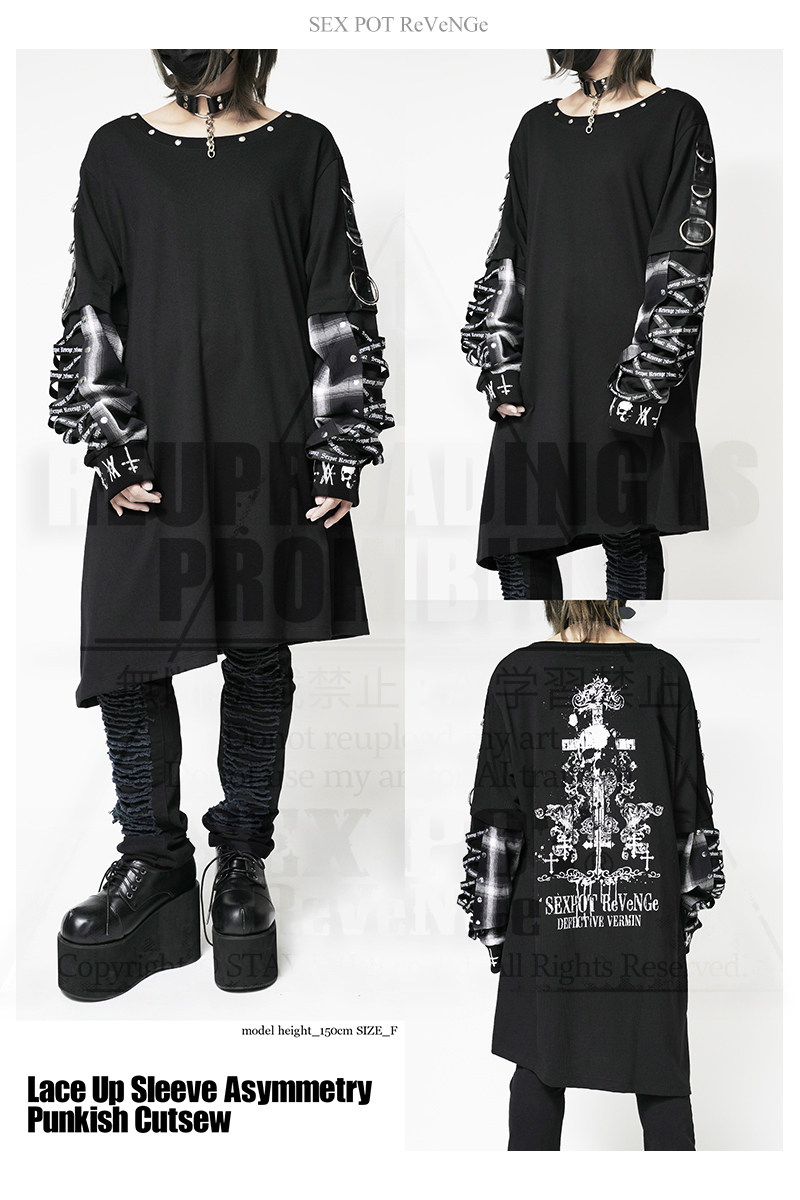 sexpot_web's tweet photo. ☃️2025 AUTUMN & WINTER COLLECTION☃️
LACE UP SLEEVE ASYMMETRY PUNKISH カットソー
https://t.co/BcTttbGui9
#セクポ #秋冬新作 #awcollection https://t.co/s0IlLQVpHc