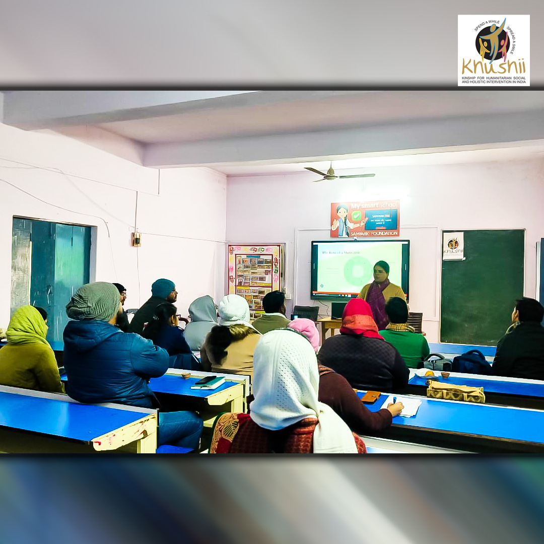 KhushiiNGO's tweet image. KHUSHII with support from @ROADIStr conducted a one-day Capacity Building Training Session under the Shikshaantra Plus Programme in Varanasi, led by Dr. Shweta Jha, 𝙁𝙖𝙘𝙪𝙡𝙩𝙮 𝙤𝙛 𝙀𝙙𝙪𝙘𝙖𝙩𝙞𝙤𝙣, 𝘽𝙖𝙣𝙖𝙧𝙖𝙨 𝙃𝙞𝙣𝙙𝙪 𝙐𝙣𝙞𝙫𝙚𝙧𝙨𝙞𝙩𝙮.
