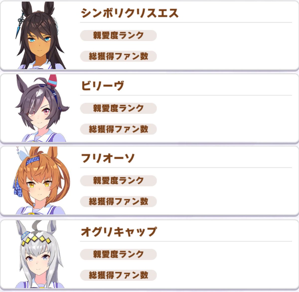 ウマ娘イケメンステークス、俺はこれです 