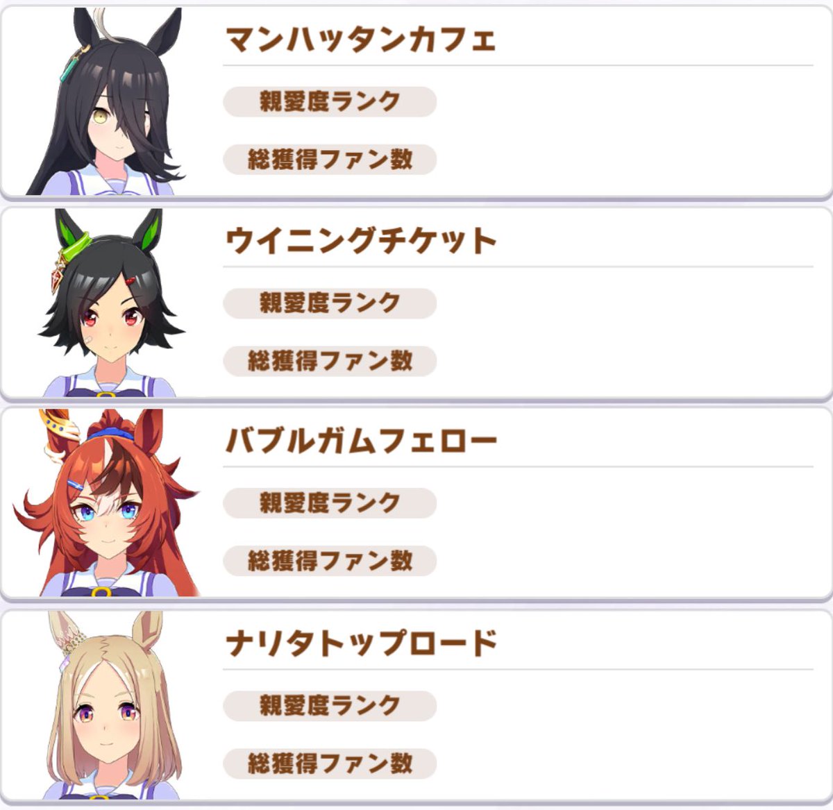 ウマ娘イケメンステークス、俺はこれです 