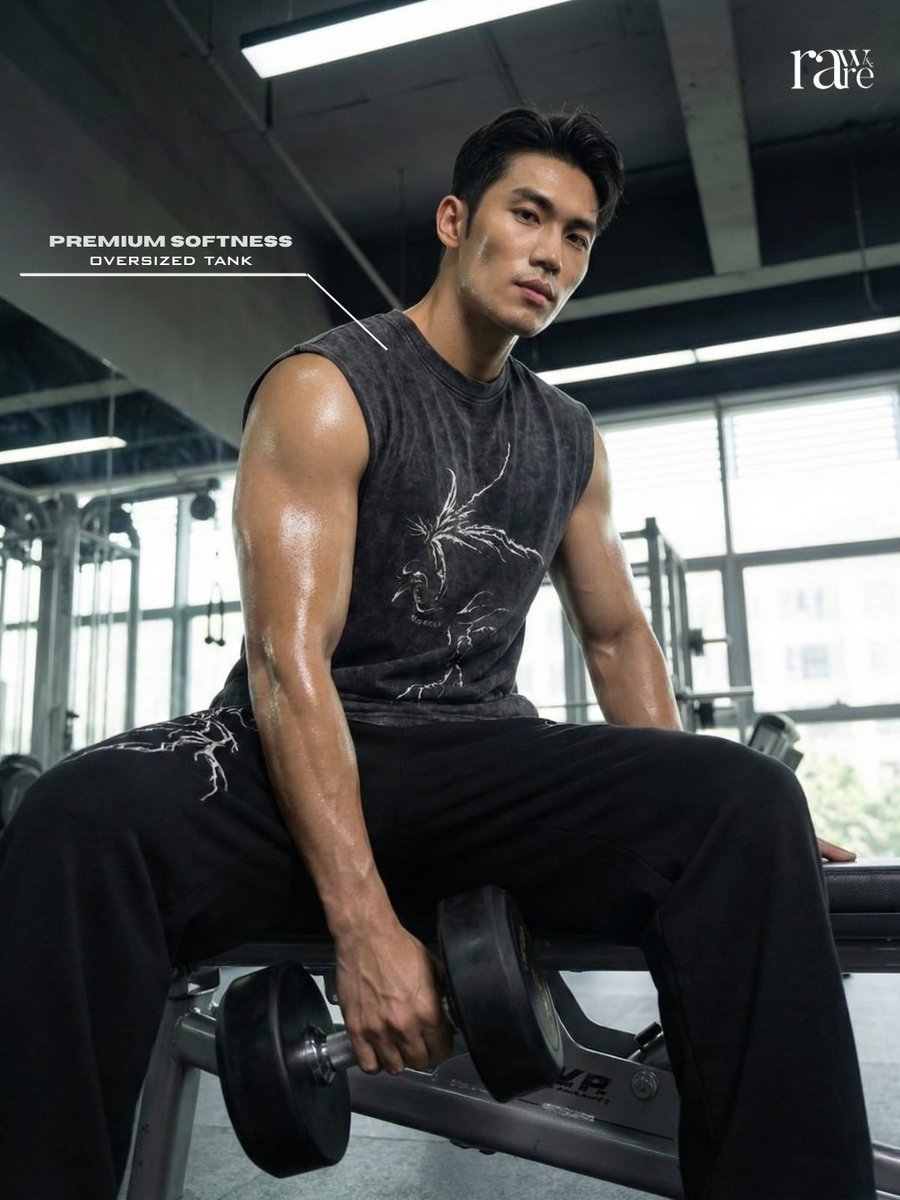 RawRareindia's tweet photo. From shadow to flame. From grind to growth.
This isn’t just gym wear it’s ritual armor💪🔥
Built for athletes who turn effort into evolution.

Wear the fire. Earn the rise.
Shop the fit. Train without limits 🔥

#RawFitsOnly #RawAndRare #TrainWithFire #AthleteWear #GymCulture https://t.co/qYKaArhSJE