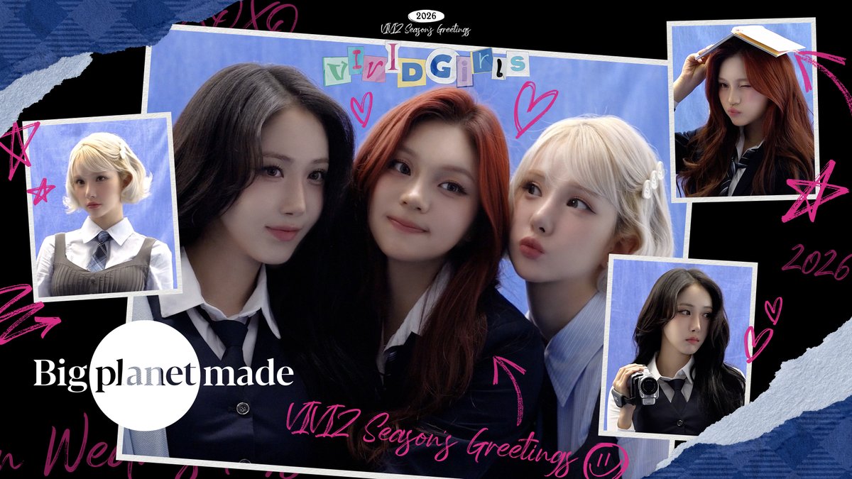 VIVIZ_official's tweet image. [#VIVIZ] 🎞

VIVIZ 2026 SEASON'S GREETINGS
[VIVID GIRLS] BEHIND THE SCENES

🔗 youtu.be/h6AlYA84was

#비비지
#EUNHA #은하
#SINB #신비
#UMJI #엄지
#VIVID_GIRLS