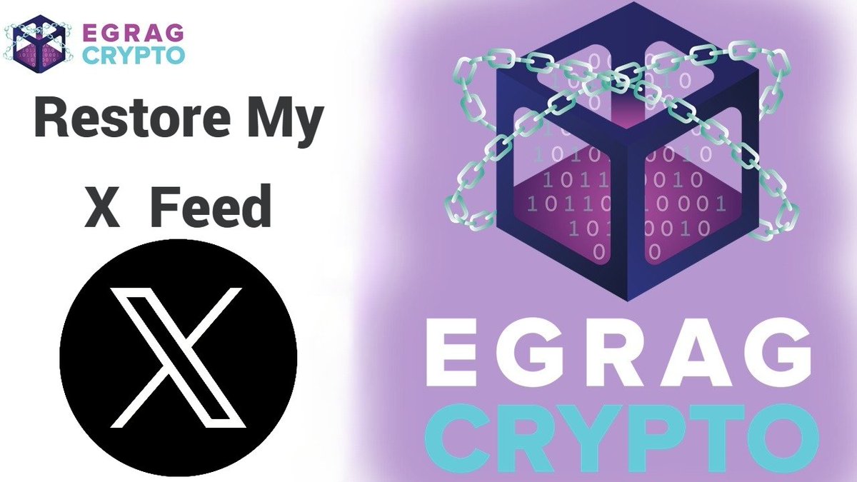 X Restore My X Feed I know many have already talked about the recent algo  changes on @X, but I honestly need to say this: The experience has become  frustrating. 🏳️Today for