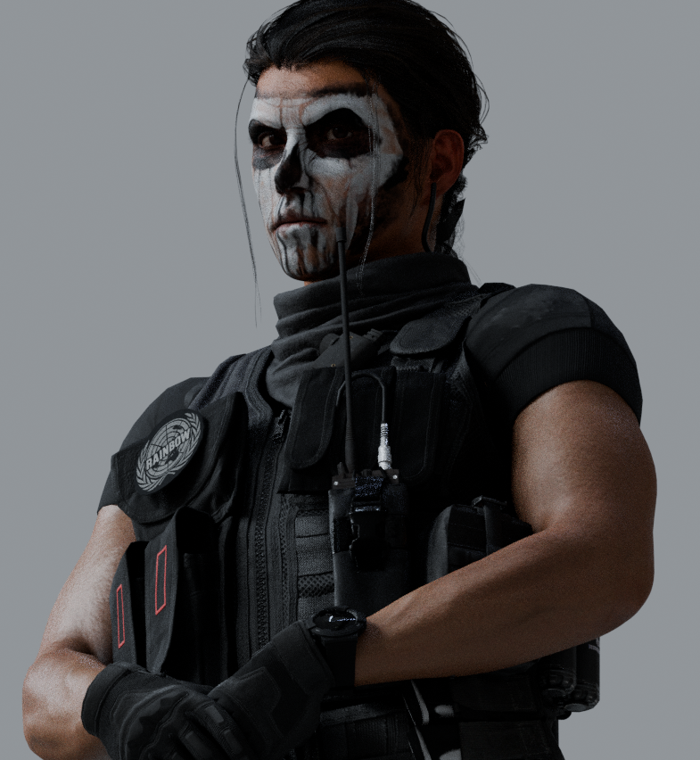 sunkenrr's tweet photo. Another Caveira W.I.P again...
#R6community https://t.co/0eXngDGa4c