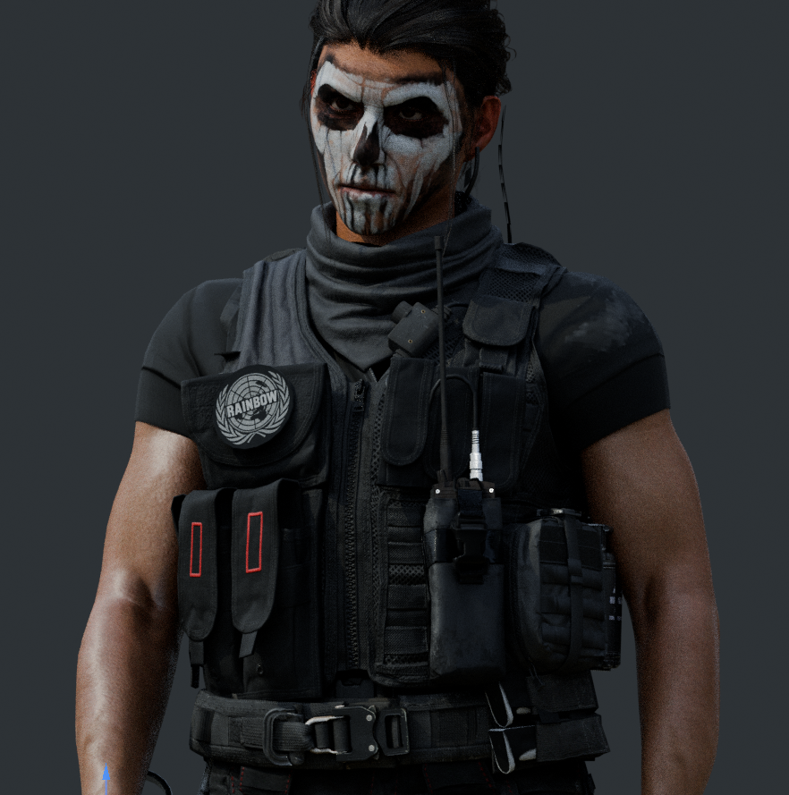 sunkenrr's tweet photo. Another Caveira W.I.P again...
#R6community https://t.co/0eXngDGa4c