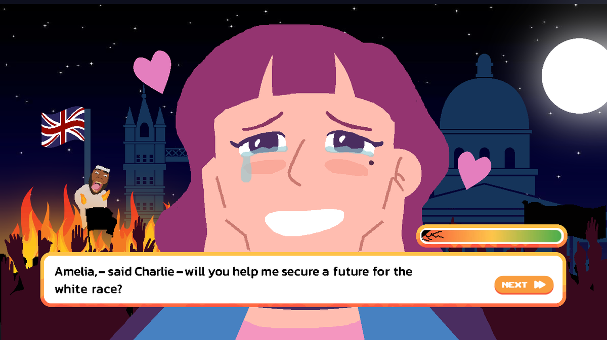 Bee_CrayZee's tweet image. The "worst" ending btw #Amelia #Pathways