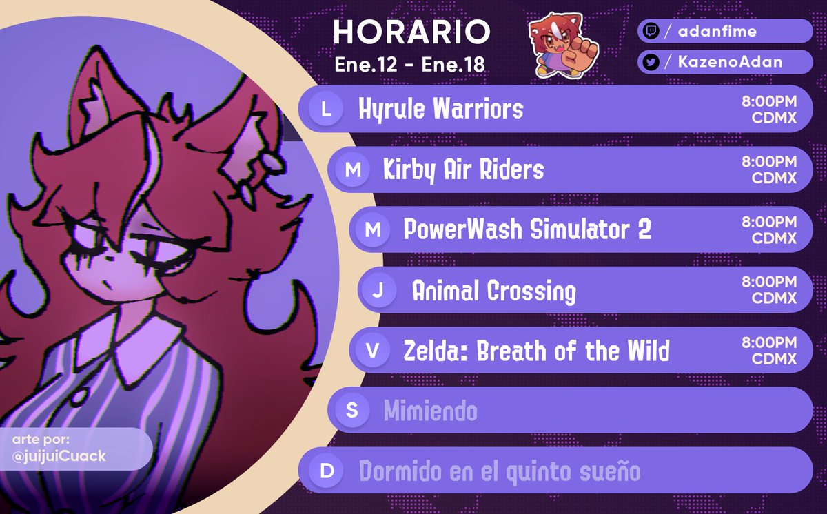 Awooooooen inicio de semana!

Esta semana tenemos multiplayer, Animal Crossing: New Horizons - Nintendo Switch 2 Edition y The Legend of Zelda: Breath of the Wild - Nintendo Switch 2 Edition. 

Simplemente adoro lo absurdo y largo de algunos de estos titulos lmao.

Awoo🦊🥑