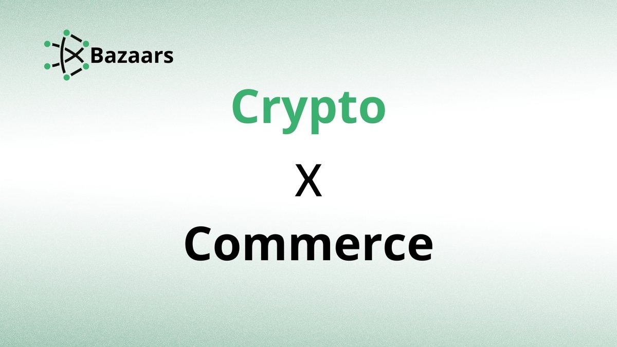 The Network Effect of Cryptocommerce: How $BZR Adoption Scales 1- Every  seller brings more products. 2- Every buyer increases demand. 3- Every  transaction strengthens $BZR. The flywheel is spinning.  👉https://t.co/PzDpufVqEN #Bazaars #CryptoCommerce #