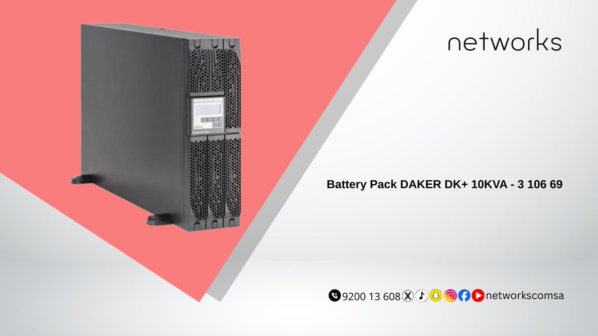 networkscomsa's tweet image. نوفر لك بطاريه #UBC لضمان طاقة مستمرة وحماية كاملة لأجهزتك
#Networks 
#صباح_الخير