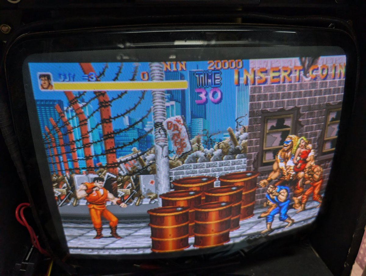 アーケード基盤 ファイナルファイト 今日もアーケード基板色々お持ち頂いております！こちらはカプコンの超