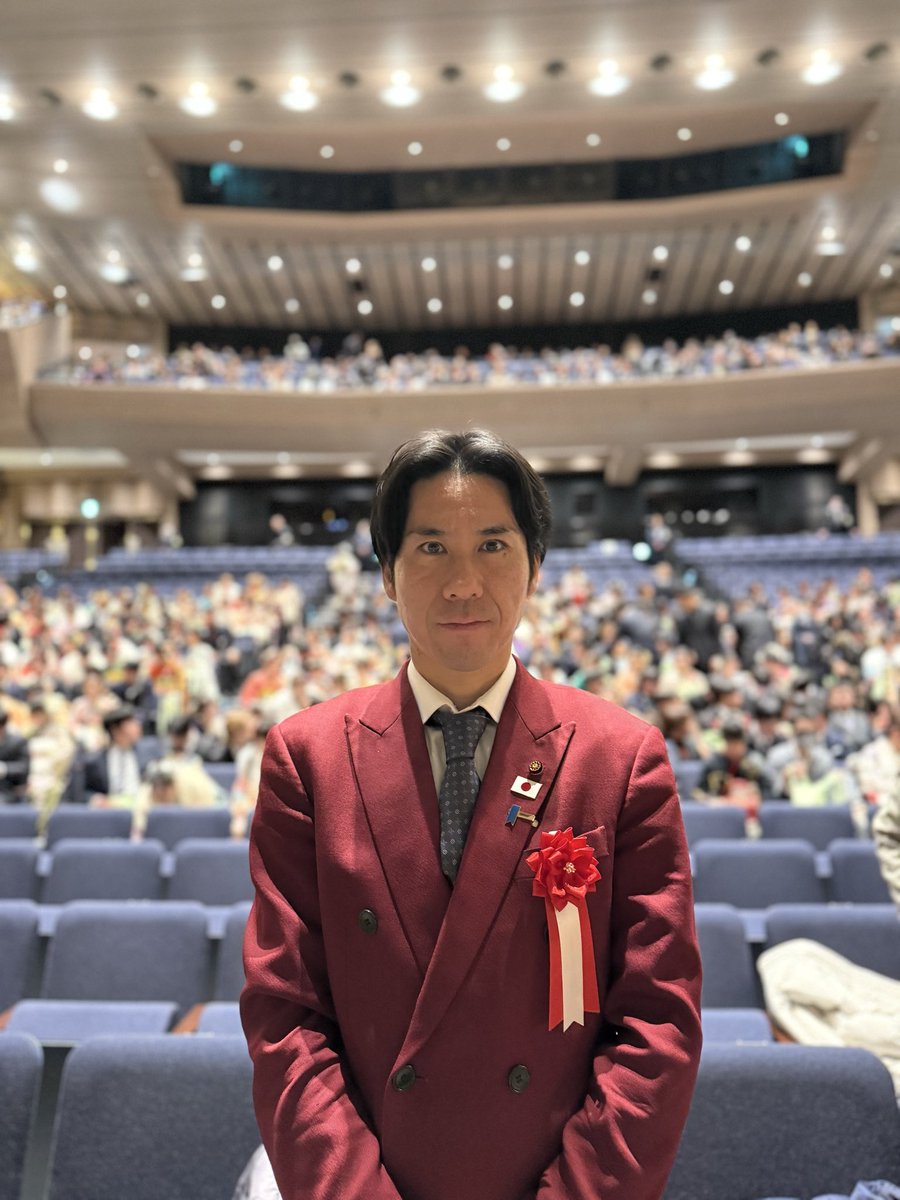今日は戸田市の成人式でした。
新成人の皆さまおめでとうございます！！