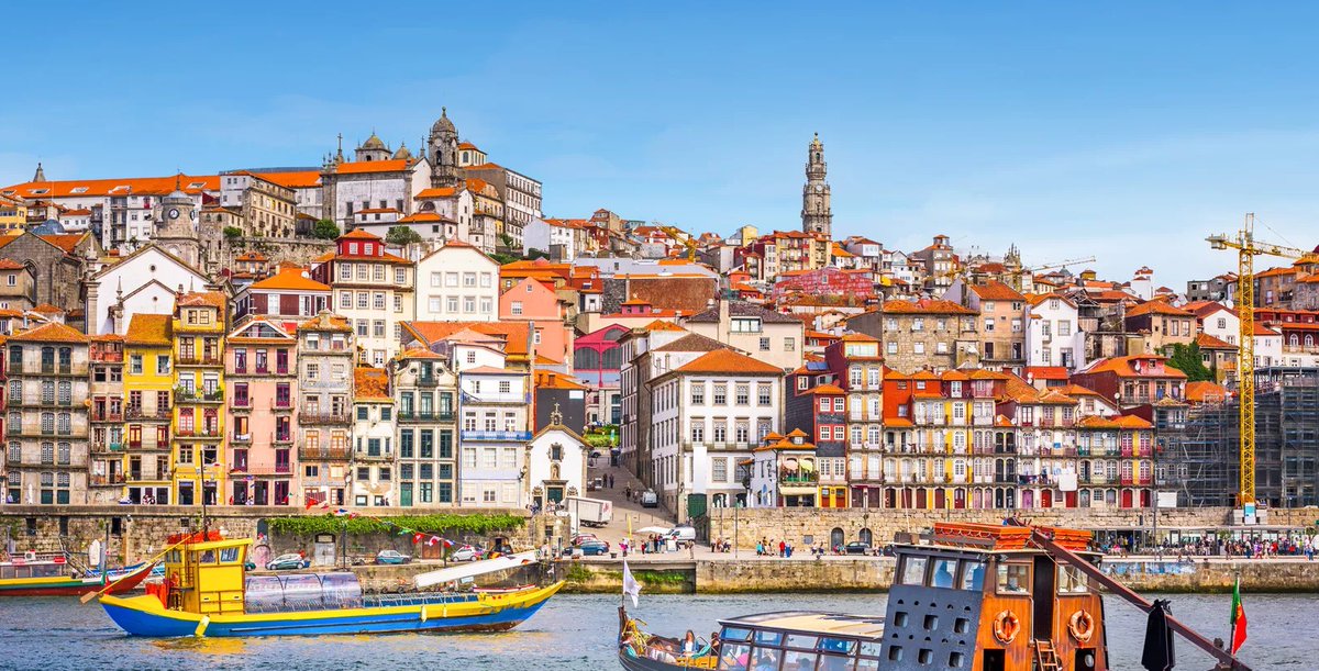 Dealabs's tweet photo. 🇵🇹☀️ Porto 
⏱️ 3J/2N en hôtel 4* 
☕ Pti-déj
🥪 Déjeuner
⛵ Croisière des 6 ponts
🖼️ Musée 
à 100€/pers 👇
➡️ https://t.co/pcw9LDAIiC ⬅️ https://t.co/qzQD57Knq3