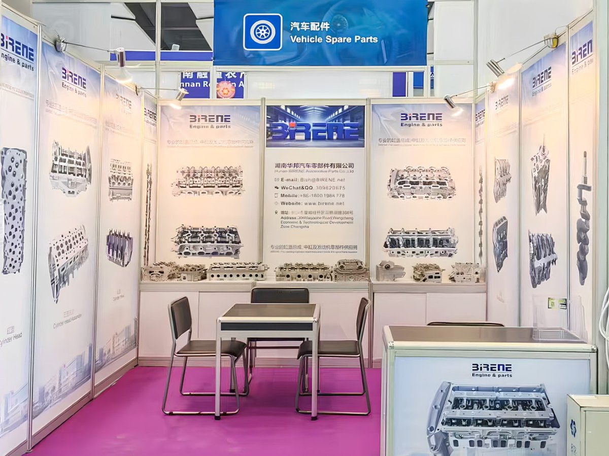 BIRENEAutoParts's tweet image. Missed us at Canton Fair 2025? No worry! Hunan BIRENE’s engine parts (cylinder head assemblies) are in stock—reach out now for quotes &amp;amp; samples!
#CantonFairFollowUp #EnginePartsQuotes #HunanBIRENE #AutoPartSamples #GlobalSupply