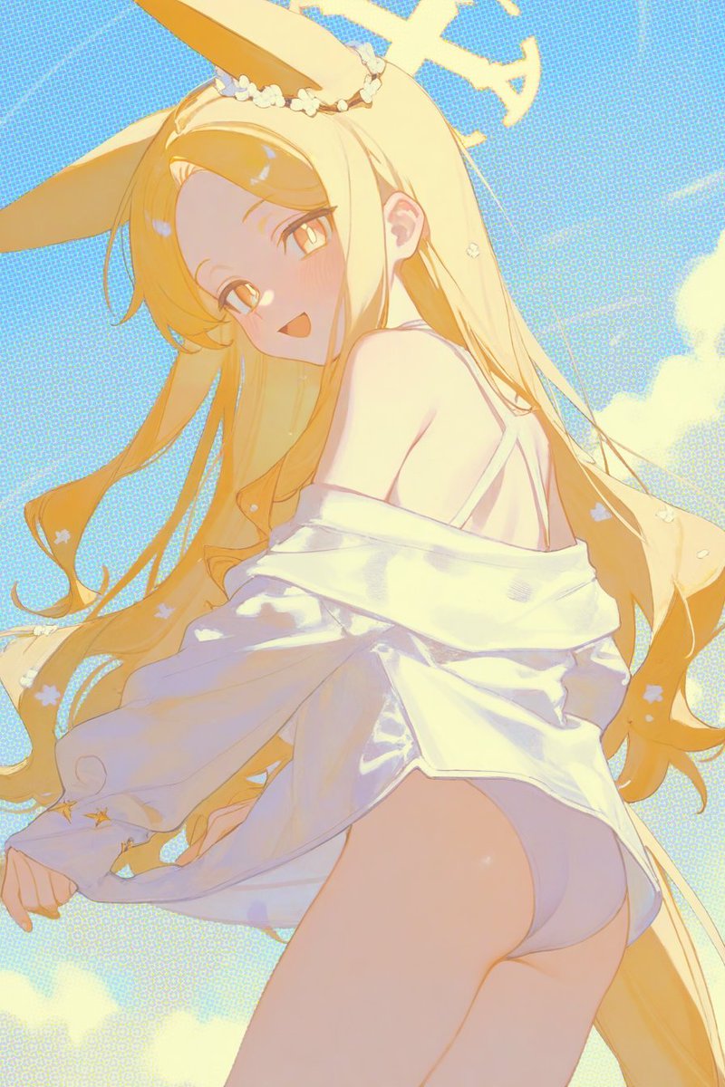 #ブルアカ #BlueArchive #百合園セイア 
「海...！」