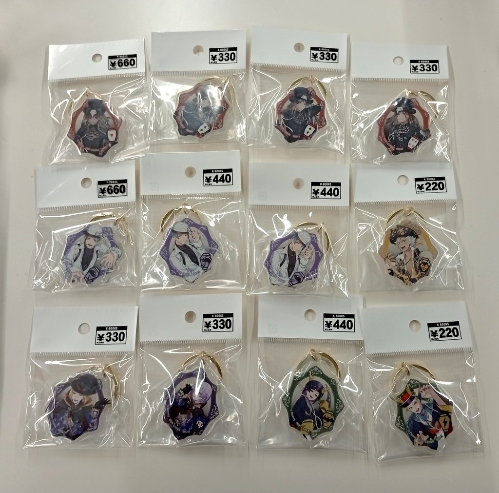 入荷情報】 ツイステッドワンダーランド 一番くじ アクリルスタンド