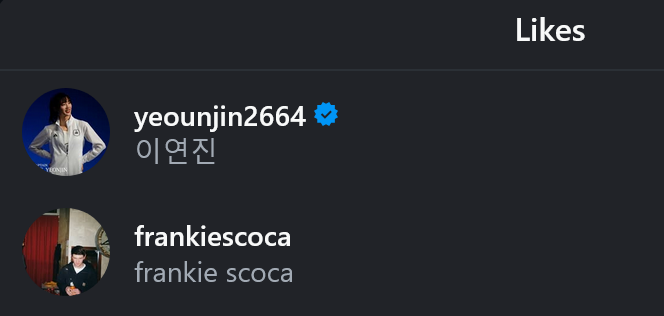 TokkiLoops's tweet photo. NewJeans songwriter/producer Frankie Scoca liked Danielle's post https://t.co/Vp3Ivhdjkr
