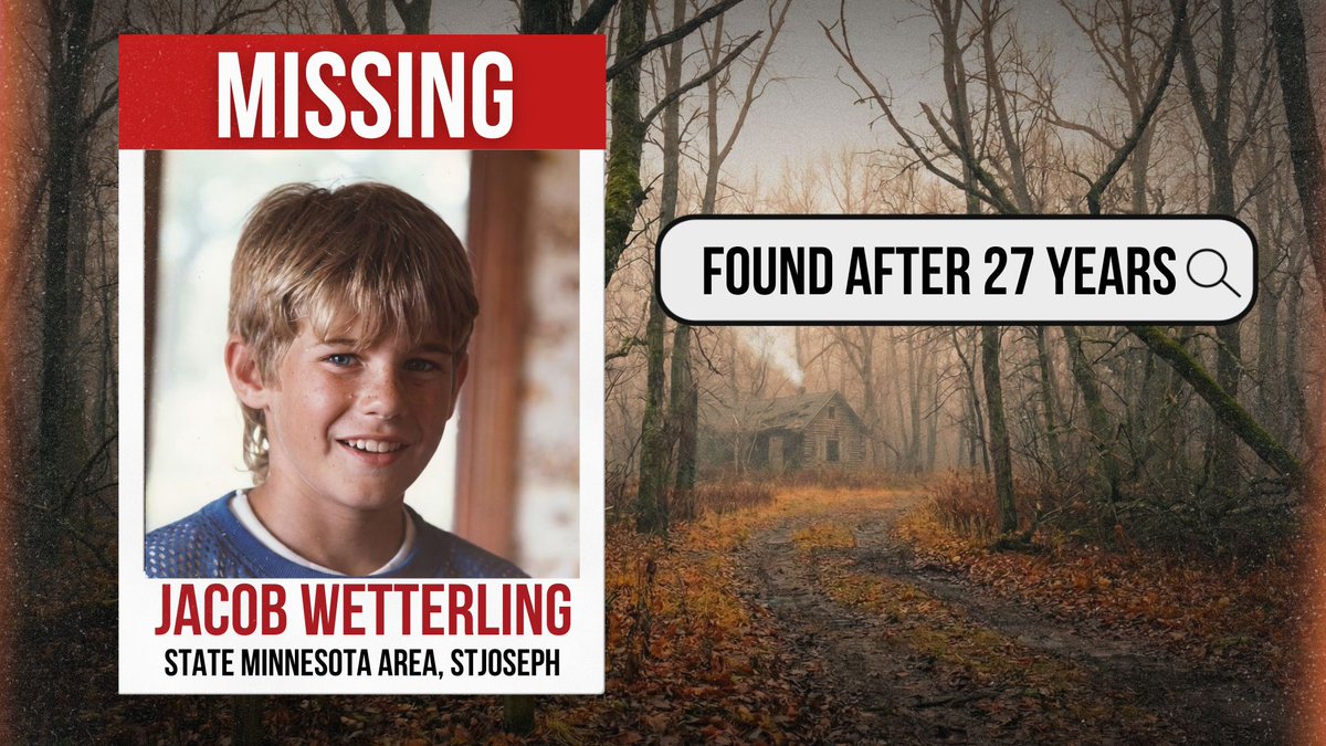 missing14240's tweet image. Jacob Wetterling: His Killer Confessed After 27 Years -  So why did this case haunt Investigators for Decades?