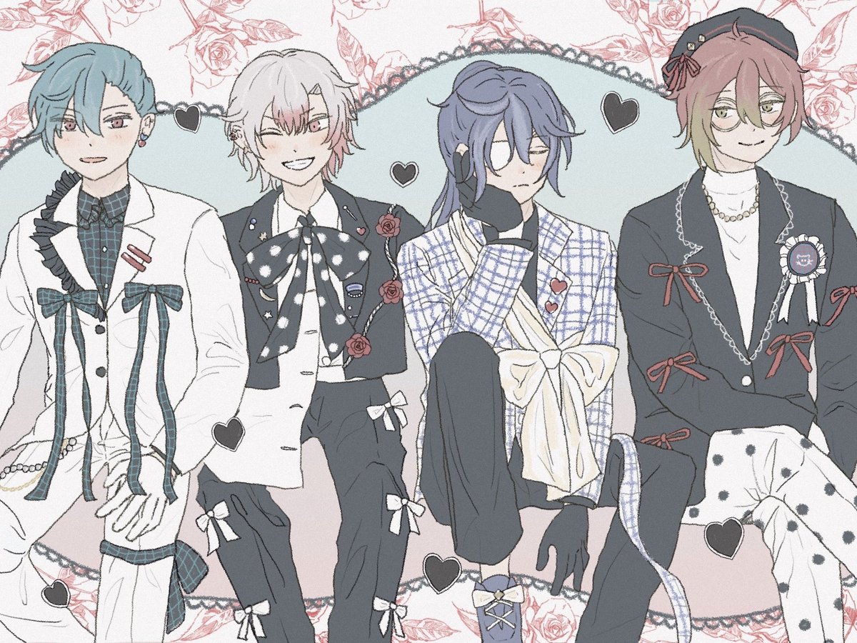 🎀🩵🩷💙❤️
⚠︎捏造衣装