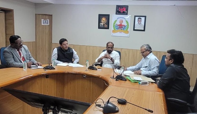 Boddepalliraghu's tweet photo. Took part in the Andhra Pradesh Medical High Power Committee meeting with Hon’ble Health Minister @satyakumar_y Garu along with the Principal Secretary (Health), NTR University VC &amp; Director of Medical Education, AP

@ncbn @PawanKalyan @naralokesh
@JanaSenaParty @JSPShatagniTeam https://t.co/W87fJAeUbl