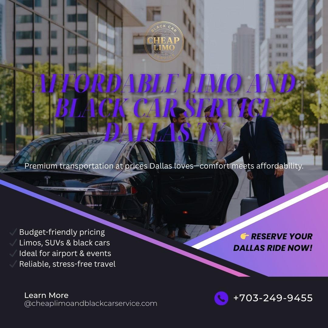 cheaplimocars's tweet image. Smart travel starts here.
📞 703-249-9455
 📧quotes@cheaplimoandblackcarservice.com
 🌐 cheaplimoandblackcarservice.com
#AffordableLimoDallas #DallasBlackCarService #DFWLimo #LuxuryForLess #DallasTransportation #ChauffeurDriven #BlackCarDallasTX #BudgetLuxuryRide #CorporateTravelDallas