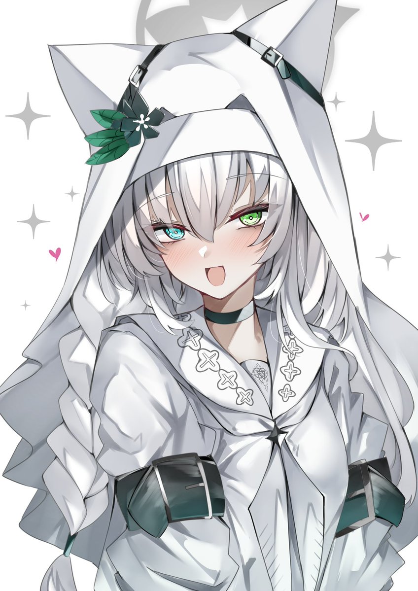 ウチの白マリーちゃん
 #3連休はフォロワーが増えるらしい 