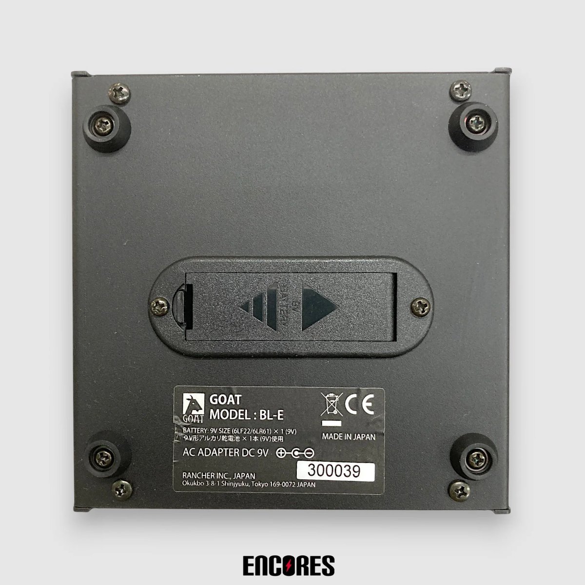 GOAT BLUESERIES STEREO ECHO ディレイ BLUESERIES