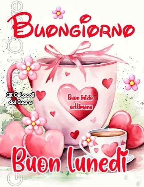 Un affettuoso saluto per  augurare a tutti una bellissima giornata di inizio settimana 🩵 
 #BuongiornoAtutti