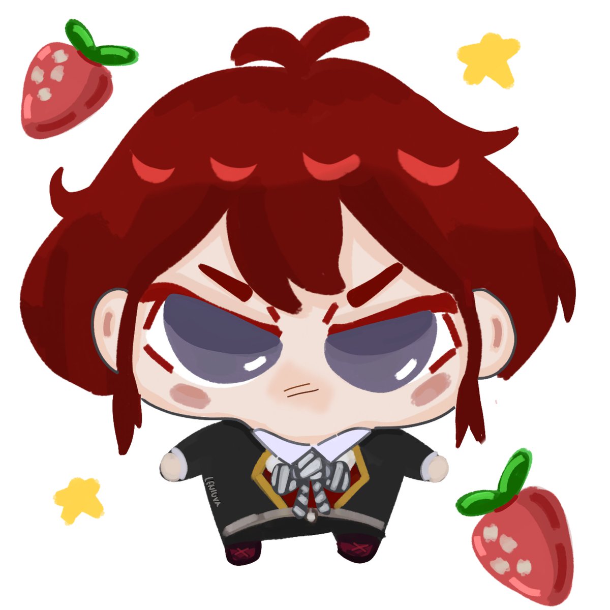 Leniuva || Twst art 🍓🦔 tweet media