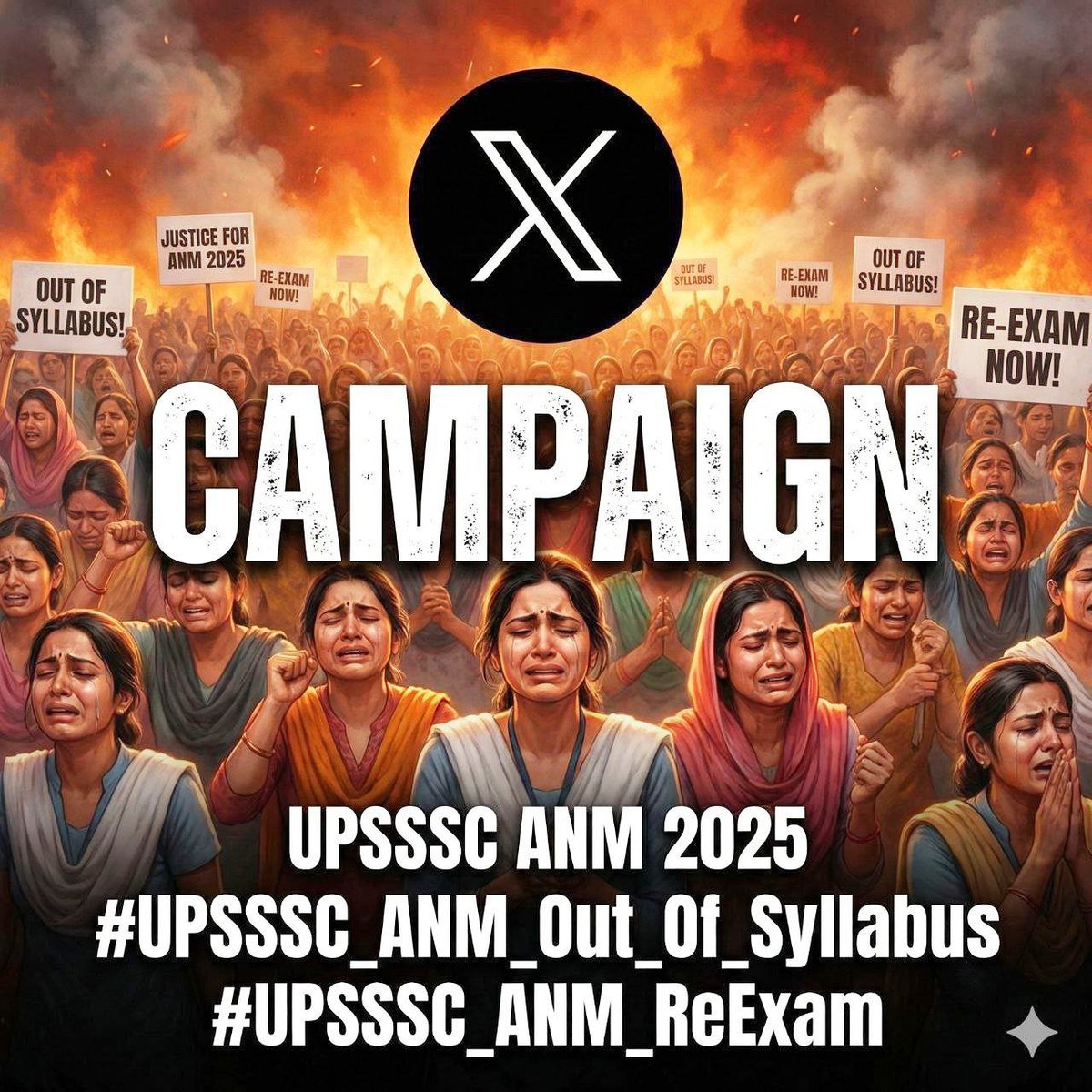 UPSSSC ANM Exam 11 July Lucknow, Bareilly, Jhansi में हुआ, लेकिन ऑफिशियल सिलेबस में UP GK और Computer नहीं था। फिर भी 35 नंबर के सवाल आ गए ! ये धांधली है या लापरवाही? बहनों का भविष्य दांव पर री एग्जाम मांग
@upsssc
<a href="/myogiadityanath/">Yogi Adityanath</a>
 #UPSSSC_ANM_ReExam #UPSSSC_ANM_OUT_OF_SYLLABUS