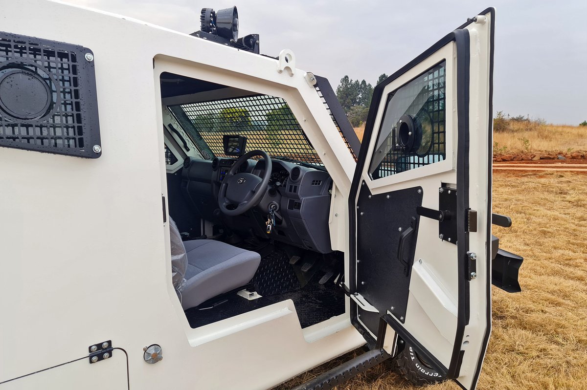 🔥🔥🔥 Maximum protection. Zero excuses. 👊 

💪 The SVI MAX 3 Troopy is built on Toyota's proven Land Cruiser 79 Series chassis. The bespoke armoured hull is manufactured from the highest quality ballistic materials. 👌

➡️ Find out more here: svi.co.za/max-3/