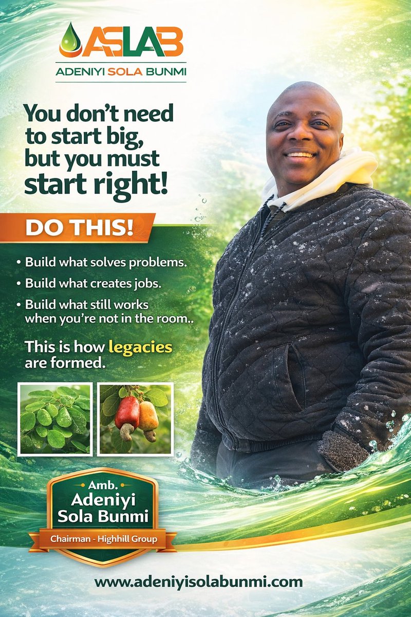 This is how the future is shaped,  intentionally.

#SustainableVentures #PurposeDrivenBusiness #CommunityEmpowerment #FutureBuilders #Agribusiness #RealEstateDevelopment #EdTech #TechForGood #LeadershipMindset #ImpactOverIncome