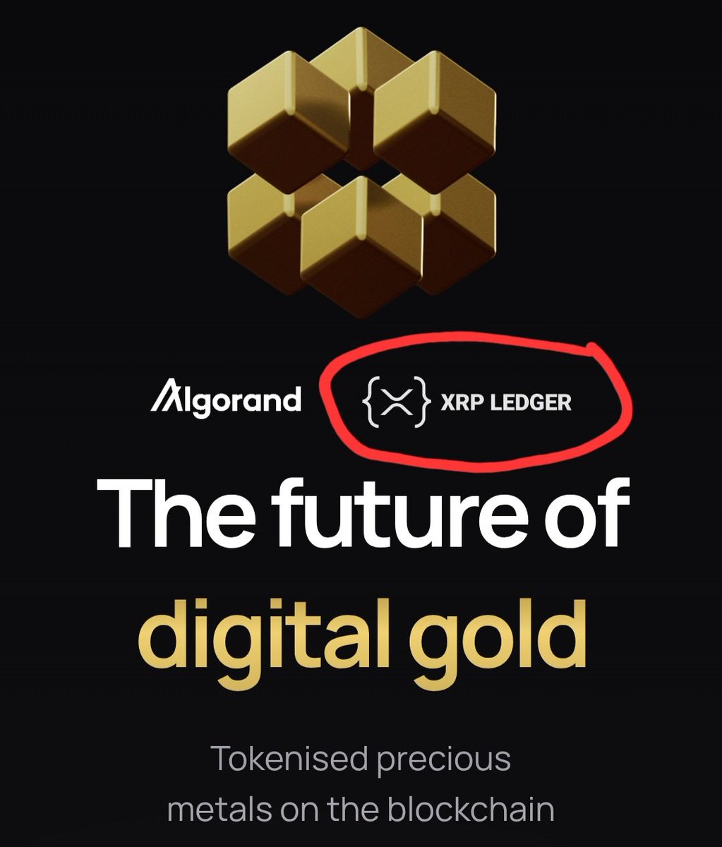 ChartNerdTA's tweet image. 👑 $XRP: Tokenized Gold is coming to the XRPL, and it's already CONFIRMED. I'll share more on MeldGold and the XRPL connections shortly 👍