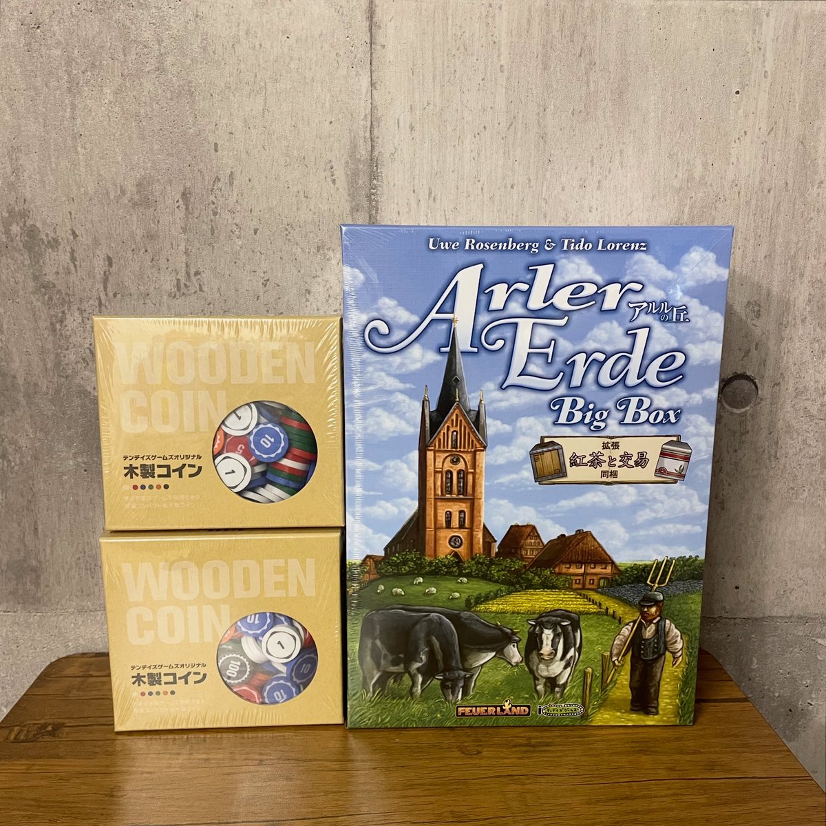 入荷アイテム⭐︎ 〇クロノロジック:パリ1920 ○クロノロジック:パリ1920追加シナリオ ○テンデイズゲームズオリジナル木製コイン100枚セット  ○アルルの丘 ビックボックス ⏬ONLINE https://t.co/dvNUNudfXM ぜひこの機会にお買い求めくださいませ🫶🏻