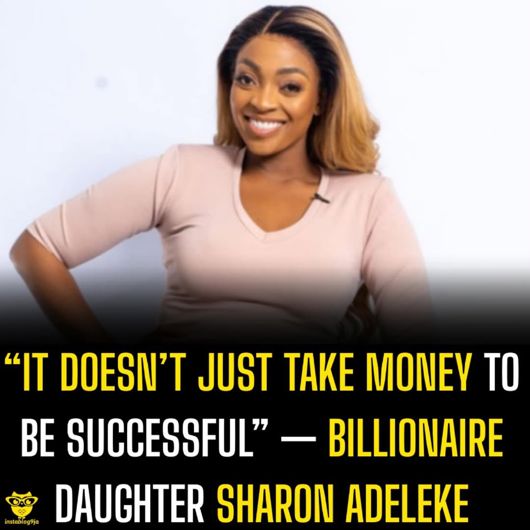 instablog9ja's tweet image. “It doesn’t just take money to be successful” — Billionaire daughter Sharon Adeleke

Sharon Adeleke shared a personal reflection from a conversation with her therapist, revealing how she once struggled with self-doubt despite having access to opportunities and funding.…