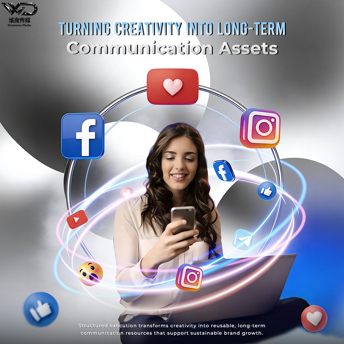 dimensionMD_168's tweet photo. Weidu Media Turning Creativity into Long Term Communication Assets
β
Creativity turned into asset
β
Reusable communication content
β
Long term brand construction
#WeiduMedia #WeiduAdvertise #WDBrandGrowth #CreativeExecution #ContentPlanning #BrandStructure #LongTermBranding https://t.co/dpth38uzGY