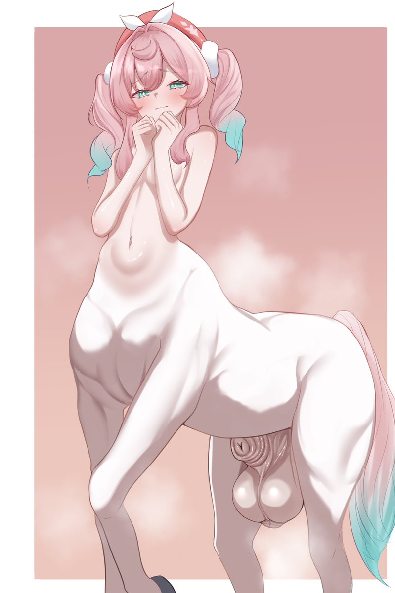 今年はふたなりケンタウロスヒアンシーのおちんちんを掃除させられる年にしたいと思っていて 