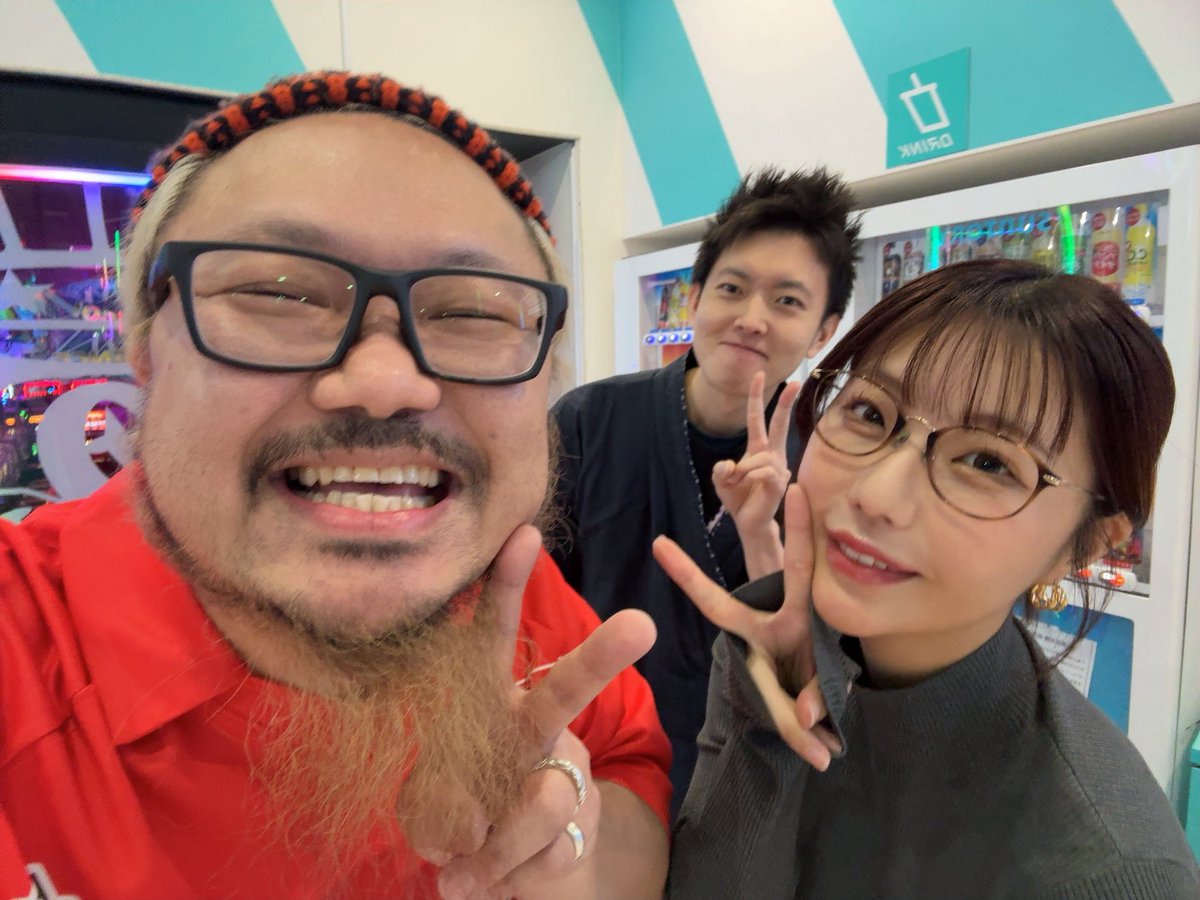 初当たり結構とれたのですが、伸ばせず終了です(⊃ т ̫ т ⊂) 両隣の方