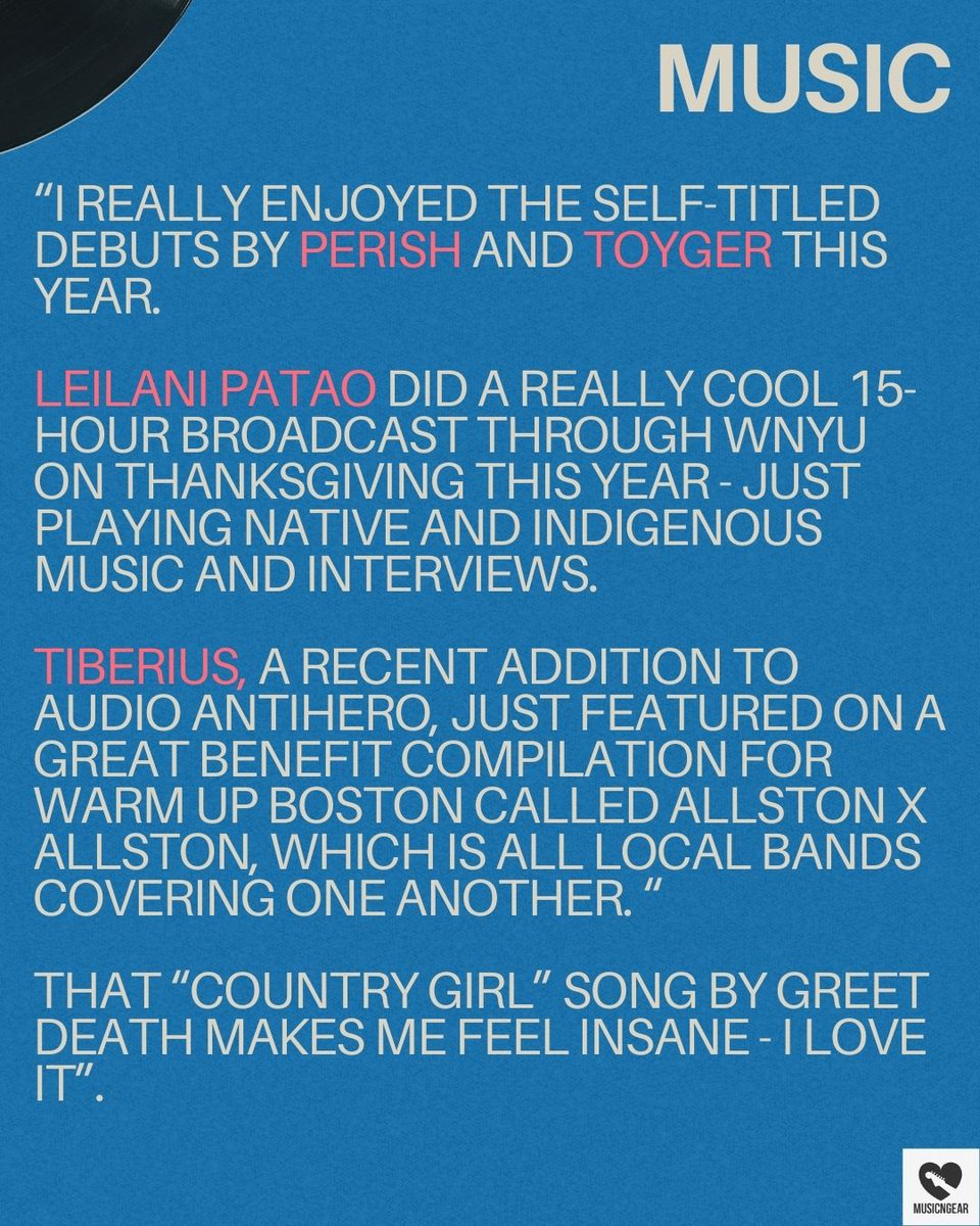 MUSICnGEAR's tweet image. INTERVIEW: Jamie Halliday on founding indie label @audioantihero, running it solo, working with artists like @heyitsfrog, @averyfriedman, @Ciaomalz, @maganarama, @BestUnbeatenBro &amp;amp; more, and navigating the business side of music.

musicngear.com/blog/running-y…

#musicinterview