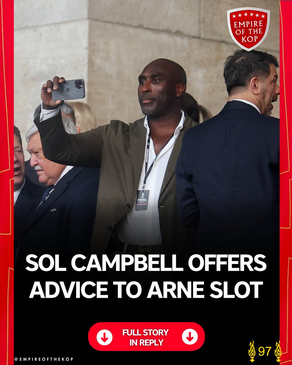 empireofthekop's tweet image. Sol Campbell on Liverpool's season 🗣️

“Turn around the results, and the performances. Once the performances start turning around into a more positive territory, he’s going to be a lot happier.”