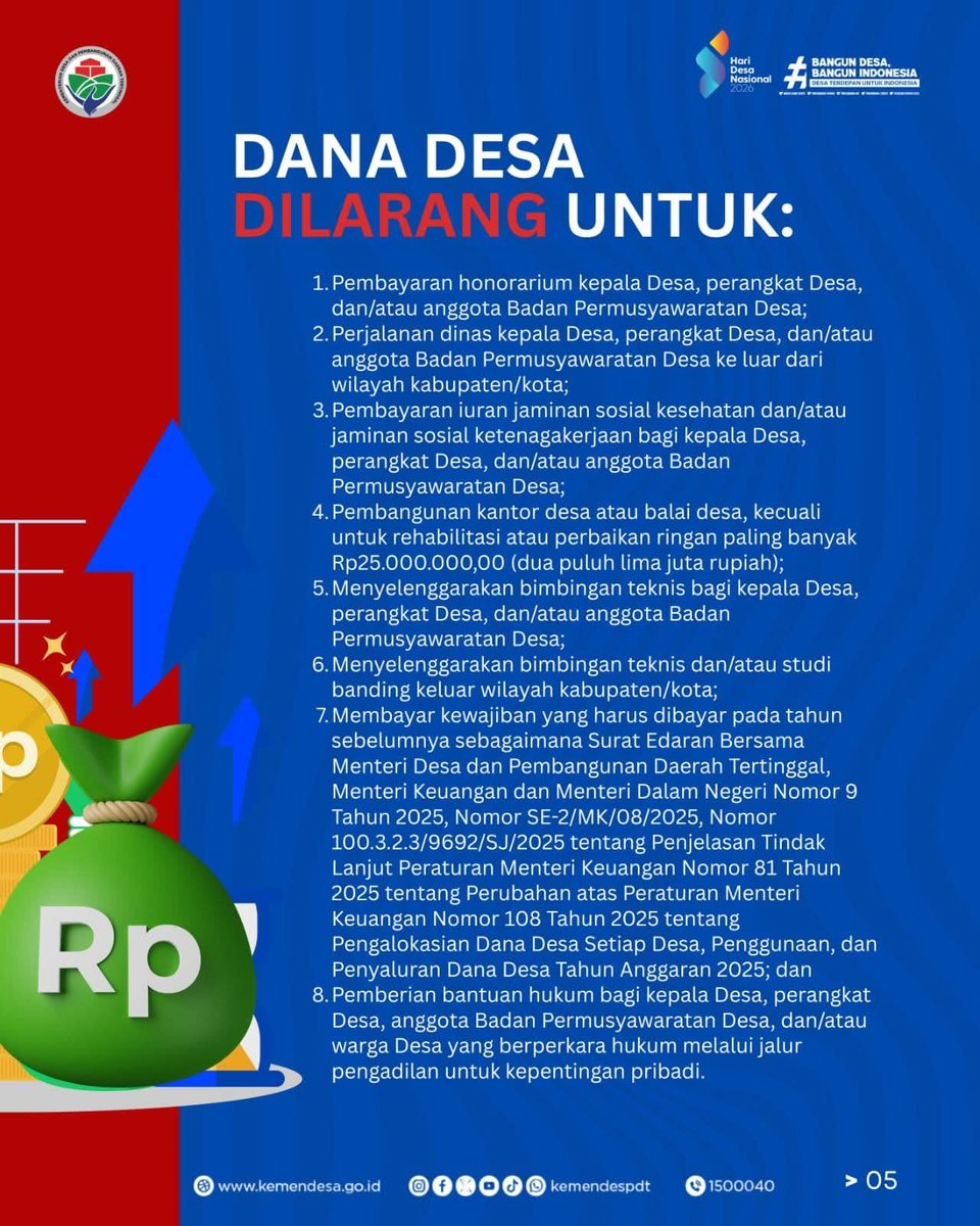 #SobatDesa, kreativitas digital dari desa terus tumbuh dan menginspirasi! 🎥✨

Dalam rangkaian Side Events Hari Desa Nasional 2026, 

#PendampingDesaHebat
#KemendesPDT
#BangunDesaBangunIndonesia
#FestivalYoutuberDesa
                 instagram.com/p/DTZcr9tEm0f/…